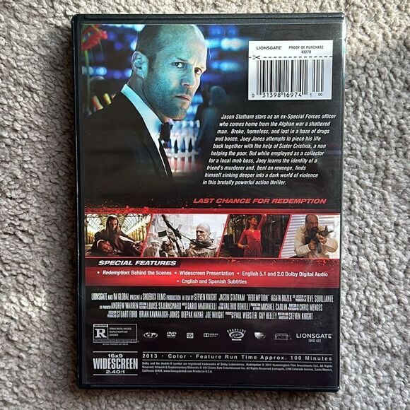 “Redemption” DVD  - Picture 2 of 5